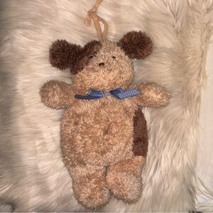 Carter’s Vintage  musical baby teddy pull plush